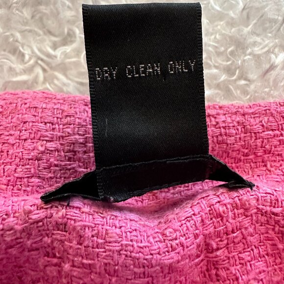 🌷Y2K🌷W.D.N.Y. Silk Lined Pink Barbiecore Skirt Women's Size 10 - Picture 4 of 12